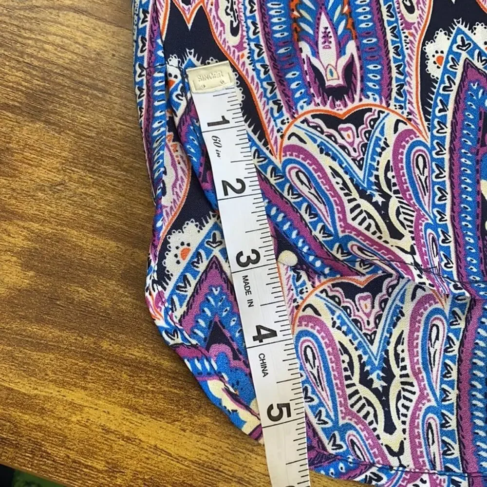 Mittoshop Multi-Design Paisley Sleeveless Dress